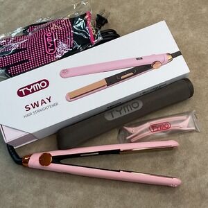 TYMO SWAY Hair Straightener Pink Professional 1 Inch Flat Iron HC101